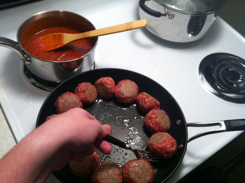 Illustration for article titled Cooking with TAY: Spaghetti & Meatballs